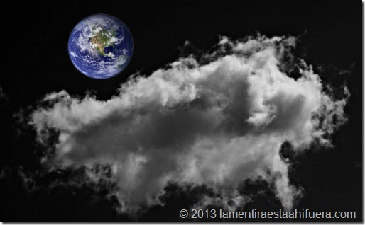 nube espacial