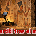¿Nefertiti tras el muro? Ilustración conceptual