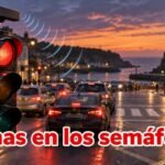 ¿Armas en los semáforos? Ilustración conceptual